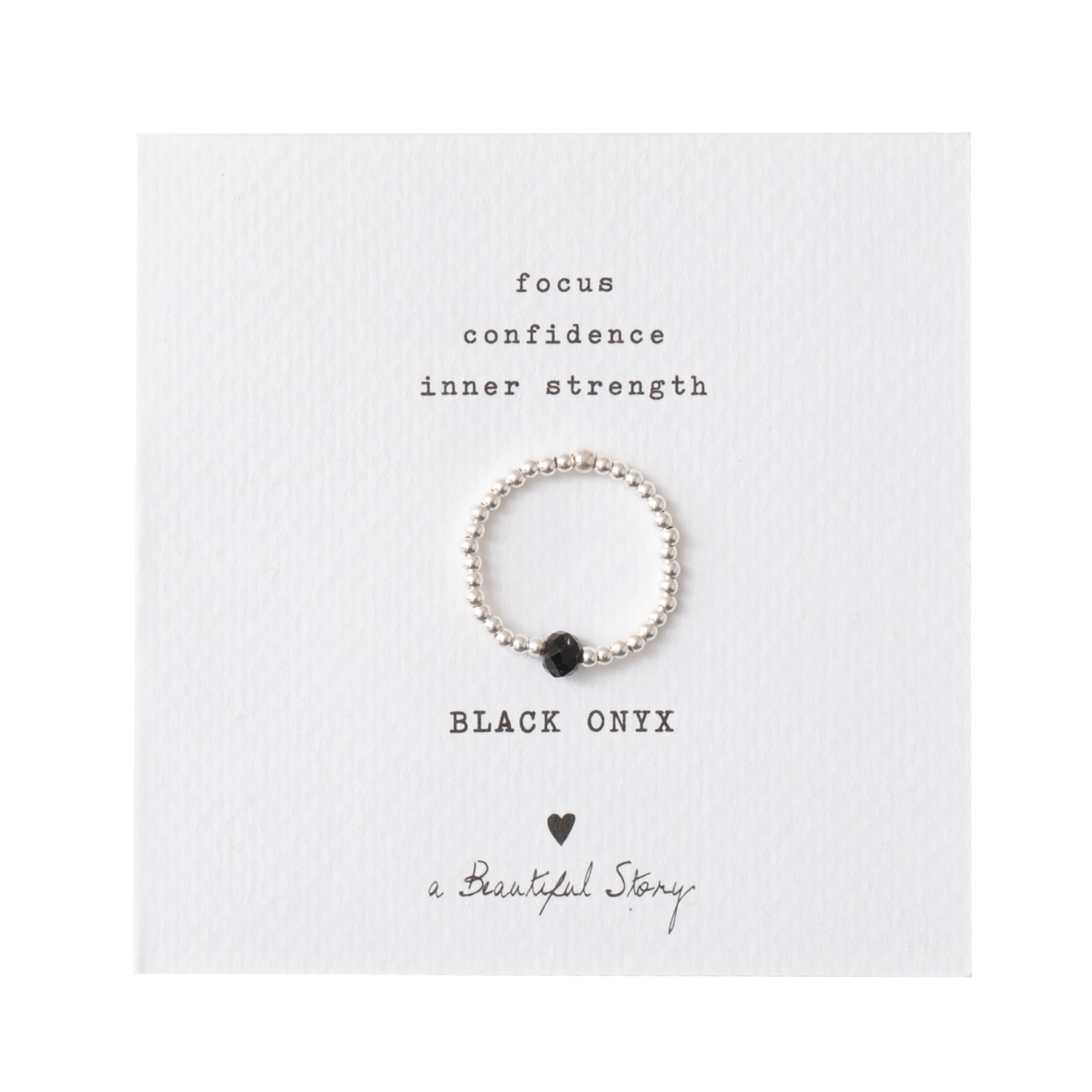 ring, black onyx, zwarte onyx, a beautiful story